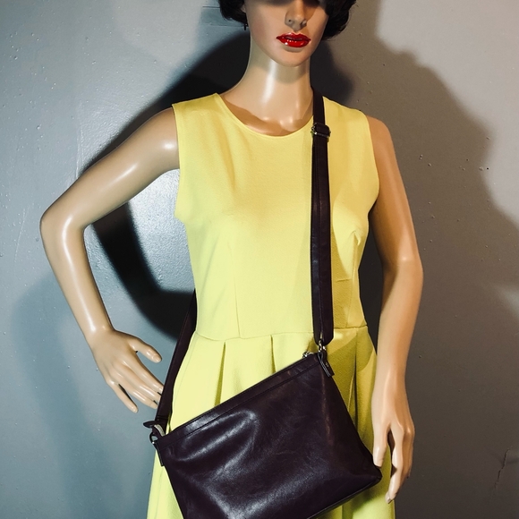 Relic Brown Leather Polka Dot XBody SS - Picture 9 of 15